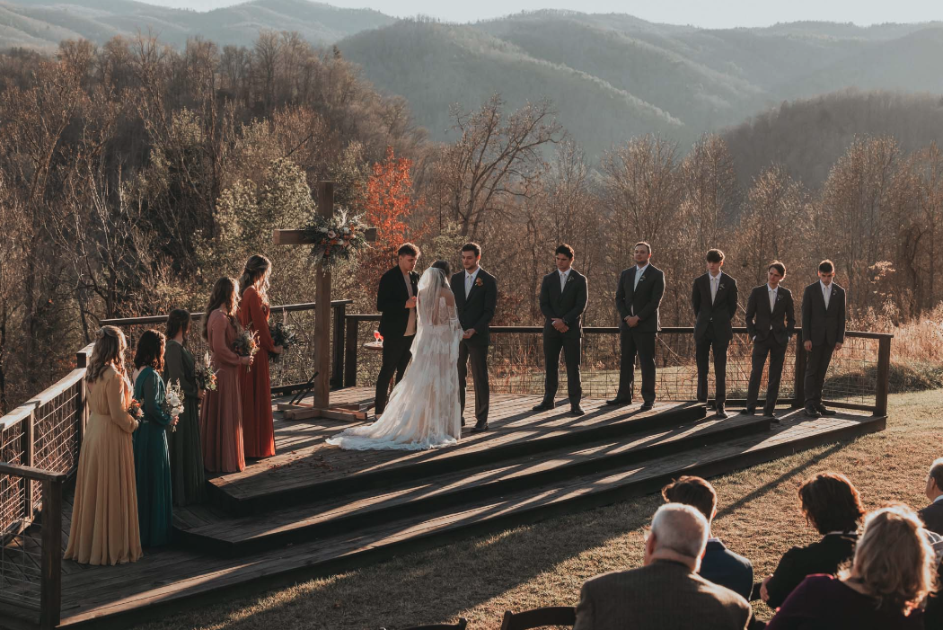 mountain view wedding venue in tennessee