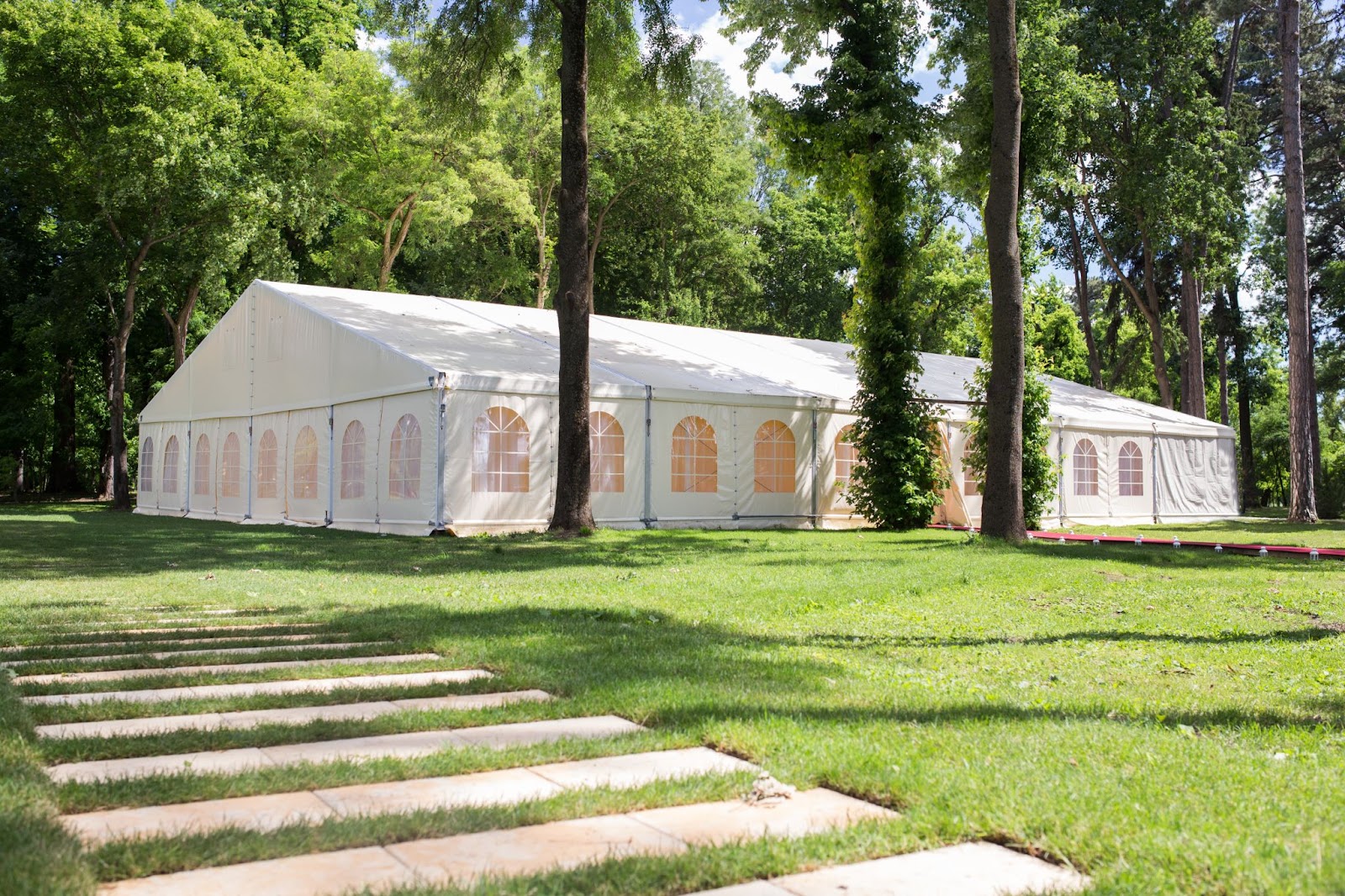 event tent outside